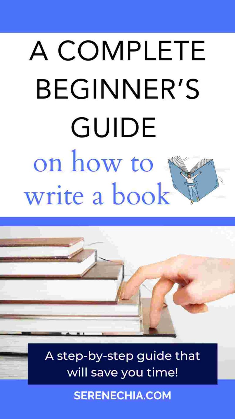 A Beginner's Guide on how to write a book